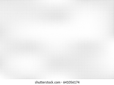 Abstract halftone dotted background. Monochrome pattern with stars.  Vector modern futuristic texture for posters, sites, business cards, postcards, labels, cover, stickers. Design mock-up layout.