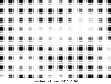 Abstract halftone dotted background. Monochrome pattern with stars.   