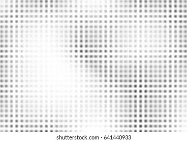 Abstract halftone dotted background. Monochrome pattern with square.  Vector modern futuristic texture for posters, sites, cover, business cards, postcards, interior design, labels and stickers.