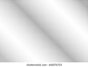 Abstract halftone dotted background. Monochrome pattern with dot and circles.  Vector modern futuristic texture for posters, sites, business cards, postcards, interior design, labels and stickers.