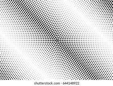 Abstract halftone dotted background. Monochrome pattern with dot and circles.  Vector modern futuristic texture for posters, sites, business cards, postcards, interior design, labels and stickers.