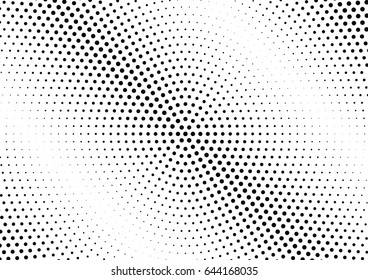 Abstract halftone dotted background. Monochrome pattern with dot and circles.  Vector modern futuristic texture for posters, sites, business cards, postcards, interior design, labels and stickers.