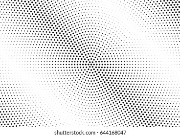 Abstract halftone dotted background. Monochrome pattern with dot and circles.  Vector modern futuristic texture for posters, sites, business cards, postcards, interior design, labels and stickers.