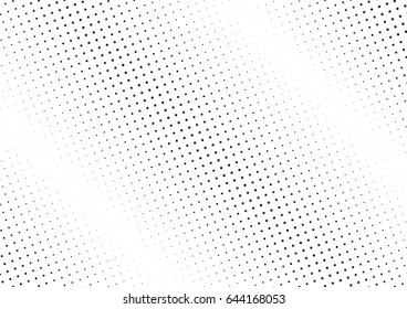Abstract halftone dotted background. Monochrome pattern with stars.  Vector modern futuristic texture for posters, sites, business cards, postcards, labels, cover, stickers. Design mock-up layout.