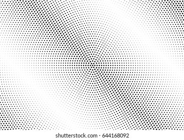 Abstract halftone dotted background. Monochrome pattern with dot and circles.  Vector modern futuristic texture for posters, sites, business cards, postcards, interior design, labels and stickers.