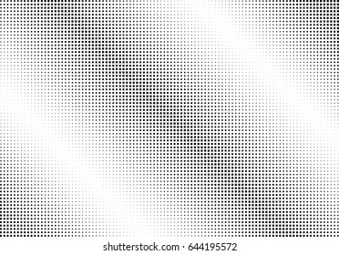 Abstract halftone dotted background. Monochrome pattern with square.  Vector modern futuristic texture for posters, sites, cover, business cards, postcards, interior design, labels and stickers.