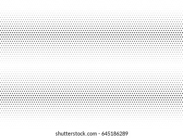 Abstract halftone dotted background. Monochrome pattern with stars.  Vector modern futuristic texture for posters, sites, business cards, postcards, labels, cover, stickers. Design mock-up layout.