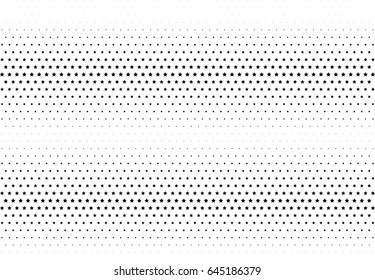 Abstract halftone dotted background. Monochrome pattern with stars.  Vector modern futuristic texture for posters, sites, business cards, postcards, labels, cover, stickers. Design mock-up layout.