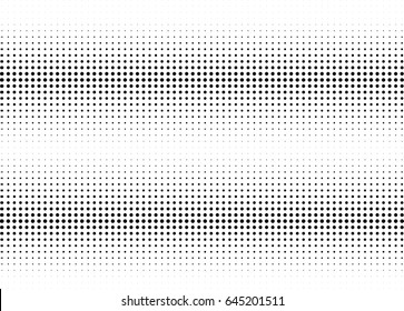 Abstract halftone dotted background. Monochrome pattern with dot and circles.  Vector modern futuristic texture for posters, sites, business cards, postcards, interior design, labels and stickers.