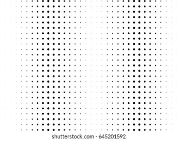 Abstract halftone dotted background. Monochrome pattern with dot and circles.  Vector modern futuristic texture for posters, sites, business cards, postcards, interior design, labels and stickers.