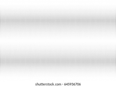 Abstract halftone dotted background. Monochrome pattern with stars.  Vector modern futuristic texture for posters, sites, business cards, postcards, labels, cover, stickers. Design mock-up layout.