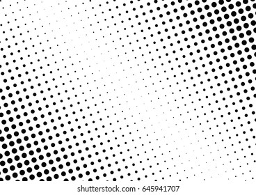 Abstract halftone dotted background. Monochrome pattern with dot and circles.  Vector modern futuristic texture for posters, sites, business cards, postcards, interior design, labels and stickers.