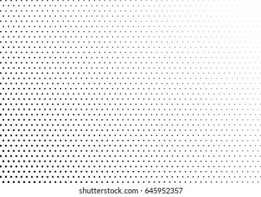 Abstract halftone dotted background. Monochrome pattern with square.  Vector modern futuristic texture for posters, sites, business cards, postcards, interior design, labels and stickers.