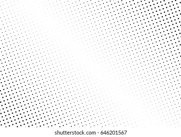 Abstract halftone dotted background. Monochrome pattern with dot and circles.  Vector modern futuristic texture for posters, sites, business cards, postcards, interior design, labels and stickers.