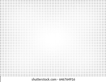 Abstract halftone dotted background. Monochrome pattern with stars.  Vector modern futuristic texture for posters, sites, business cards, postcards, labels and stickers. Design mock-up layout.