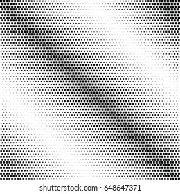 Abstract halftone dotted background. Monochrome pattern with square.  Vector modern futuristic texture for posters, sites, cover, business cards, postcards, interior design, labels and stickers.