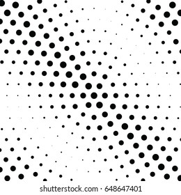 Abstract halftone dotted background. Monochrome pattern with dot and circles.  Vector modern futuristic texture for posters, sites, business cards, cover postcards, interior design, labels, stickers.