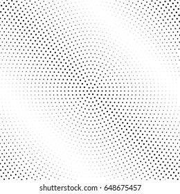 Abstract halftone dotted background. Monochrome pattern with dot and circles.  Vector modern futuristic texture for posters, sites, business cards, cover postcards, interior design, labels, stickers.