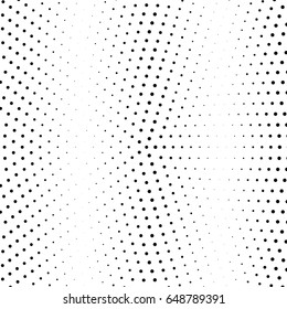 Abstract halftone dotted background. Monochrome pattern with dot and circles.  Vector modern futuristic texture for posters, sites, business cards, cover postcards, interior design, labels, stickers.