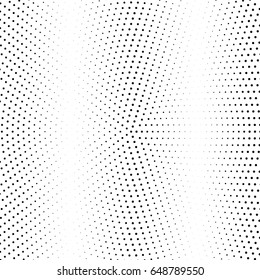 Abstract halftone dotted background. Monochrome pattern with dot and circles.  Vector modern futuristic texture for posters, sites, business cards, cover postcards, interior design, labels, stickers.
