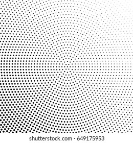 Abstract halftone dotted background. Monochrome pattern with dot and circles.  Vector modern futuristic texture for posters, sites, business cards, cover postcards, interior design, labels, stickers.