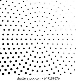 Abstract halftone dotted background. Monochrome pattern with dot and circles.  Vector modern futuristic texture for posters, sites, business cards, cover postcards, interior design, labels, stickers.
