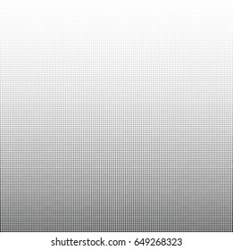 Abstract halftone dotted background. Monochrome pattern with square.  Vector modern futuristic texture for posters, sites, cover, business cards, postcards, interior design, labels and stickers.