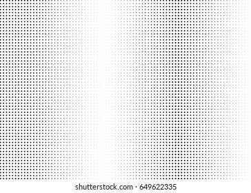 Abstract halftone dotted background. Monochrome pattern with square.  Vector modern futuristic texture for posters, sites, cover, business cards, postcards, interior design, labels and stickers.