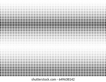 Abstract halftone dotted background. Monochrome pattern with dot and circles.  Vector modern futuristic texture for posters, sites, business cards, cover postcards, interior design, labels, stickers.