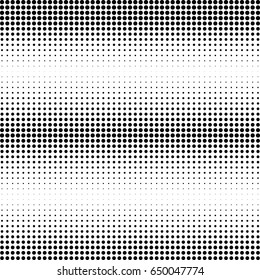 Abstract halftone dotted background. Monochrome pattern with dot and circles.  Vector modern futuristic texture for posters, sites, business cards, cover postcards, interior design, labels, stickers.