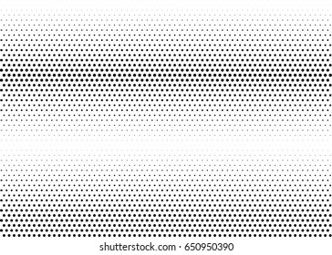 Abstract halftone dotted background. Monochrome pattern with dot and circles.  Vector modern futuristic texture for posters, sites, business cards, cover postcards, interior design, labels, stickers.