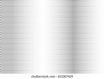 Abstract halftone dotted background. Monochrome pattern with dot and circles.  Vector modern futuristic texture for posters, sites, business cards, cover postcards, interior design, labels, stickers.
