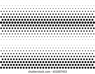 Abstract halftone dotted background. Monochrome pattern with dot and circles.  Vector modern futuristic texture for posters, sites, business cards, cover postcards, interior design, labels, stickers.