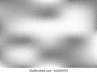 Abstract halftone dotted background. Monochrome pattern with dot and circles.  Vector modern futuristic texture for posters, sites, business cards, cover postcards, interior design, labels, stickers.