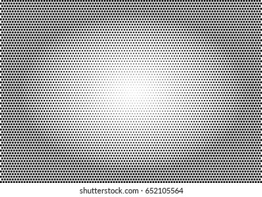 Abstract halftone dotted background. Monochrome pattern with square.  Vector modern futuristic texture for posters, sites, cover, business cards, postcards, interior design, labels and stickers.