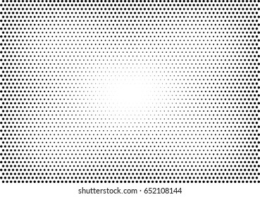 Abstract halftone dotted background. Monochrome pattern with dot and circles.  Vector modern futuristic texture for posters, sites, business cards, cover postcards, interior design, labels, stickers.