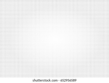 Abstract halftone dotted background. Monochrome pattern with stars.  Vector modern futuristic texture for posters, sites, business cards, postcards, labels, cover, stickers. Design mock-up layout.