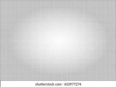 Abstract halftone dotted background. Monochrome pattern with stars.  Vector modern futuristic texture for posters, sites, business cards, postcards, labels, cover, stickers. Design mock-up layout.