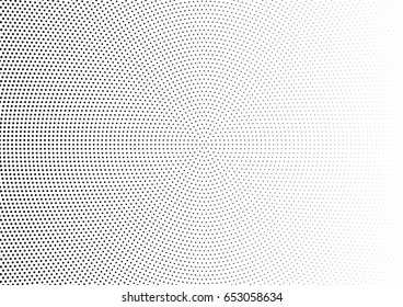 Abstract halftone dotted background. Monochrome pattern with dot and circles.  Vector modern futuristic texture for posters, sites, business cards, cover postcards, interior design, labels, stickers.
