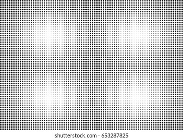 Abstract halftone dotted background. Monochrome pattern with dot and circles.  Vector modern futuristic texture for posters, sites, business cards, cover postcards, interior design, labels, stickers.