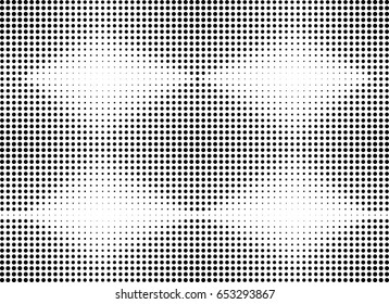 Abstract halftone dotted background. Monochrome pattern with dot and circles.  Vector modern futuristic texture for posters, sites, business cards, cover postcards, interior design, labels, stickers.