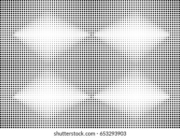 Abstract halftone dotted background. Monochrome pattern with dot and circles.  Vector modern futuristic texture for posters, sites, business cards, cover postcards, interior design, labels, stickers.