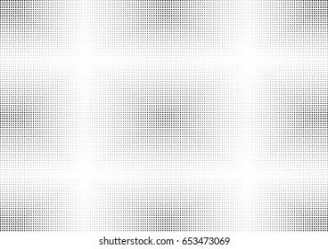 Abstract halftone dotted background. Monochrome pattern with dot and circles.  Vector modern futuristic texture for posters, sites, business cards, cover postcards, interior design, labels, stickers.