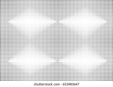 Abstract halftone dotted background. Monochrome pattern with dot and circles.  Vector modern futuristic texture for posters, sites, business cards, cover postcards, interior design, labels, stickers.