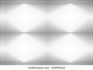 Abstract halftone dotted background. Monochrome pattern with dot and circles.  Vector modern futuristic texture for posters, sites, business cards, cover postcards, interior design, labels, stickers.