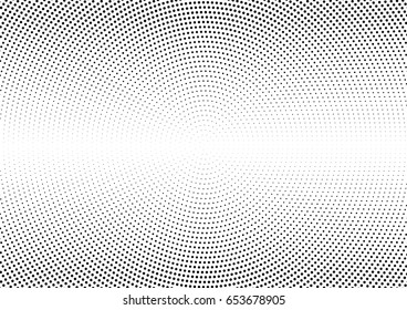 Abstract halftone dotted background. Monochrome pattern with dot and circles.  Vector modern futuristic texture for posters, sites, business cards, postcards, interior design, labels and stickers.
