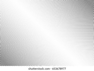 Abstract halftone dotted background. Monochrome pattern with dot and circles.  Vector modern futuristic texture for posters, sites, business cards, postcards, interior design, labels and stickers.