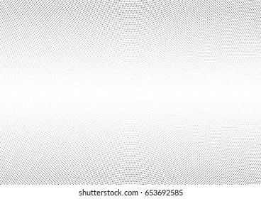 Abstract halftone dotted background. Monochrome pattern with dot and circles.  Vector modern futuristic texture for posters, sites, business cards, postcards, interior design, labels and stickers.