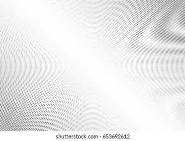 Abstract halftone dotted background. Monochrome pattern with dot and circles.  Vector modern futuristic texture for posters, sites, business cards, postcards, interior design, labels and stickers.