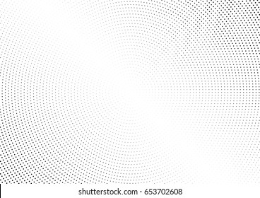 Abstract halftone dotted background. Monochrome pattern with dot and circles.  Vector modern futuristic texture for posters, sites, business cards, postcards, interior design, labels and stickers.